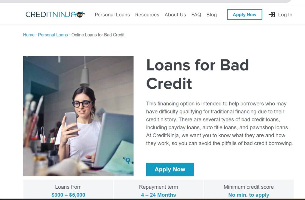 What Is the Minimum Credit Score Required for a CreditNinja Loan