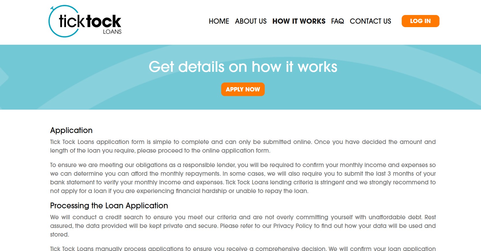 How Do Tick Tock Loans Work