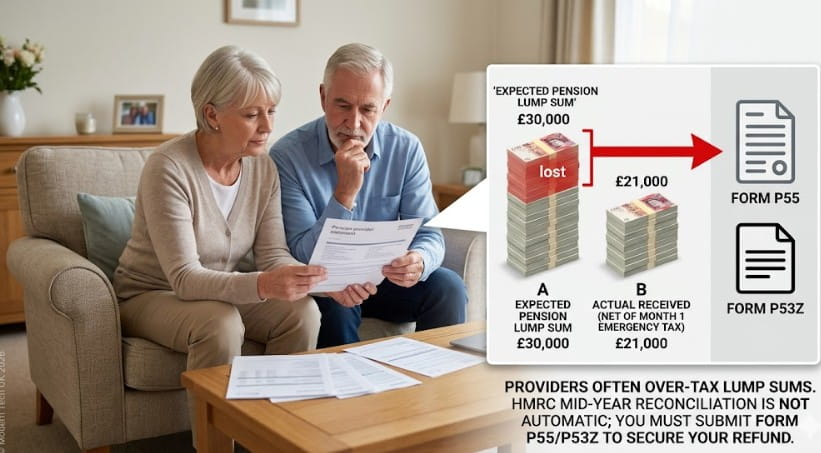 Steps to secure a pension tax refund