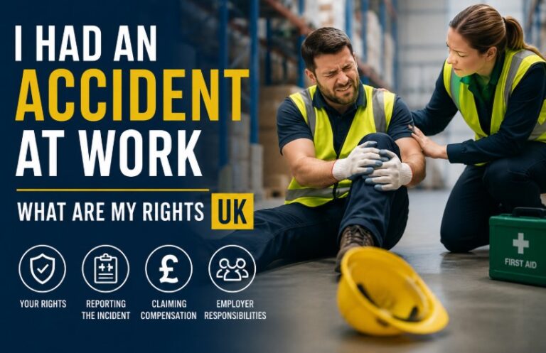 I had an accident at work what are my rights uk