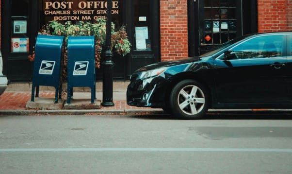 Tax a car at the Post Office without a V11