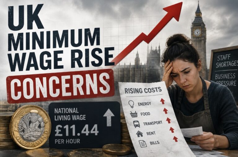 UK Minimum Wage Rise Concerns