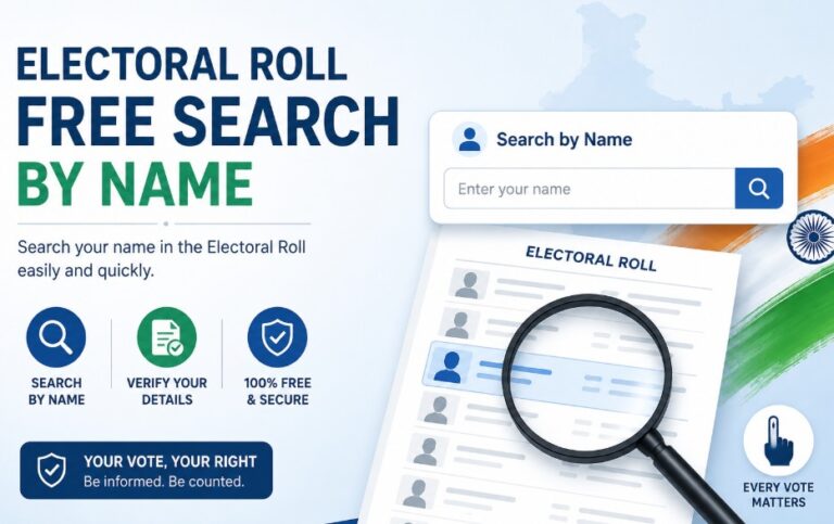Electoral Roll Free Search by Name