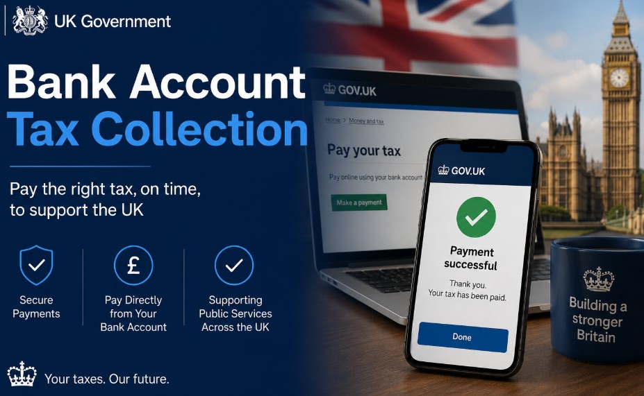UK Government Bank Account Tax Collection