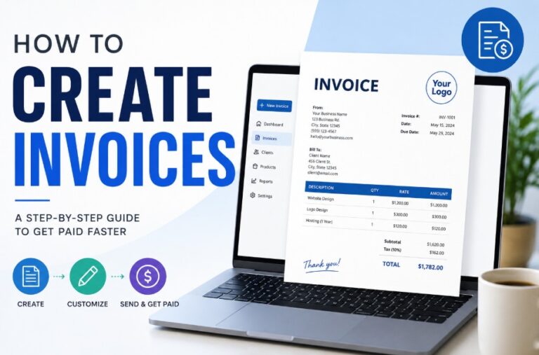 how to create invoices