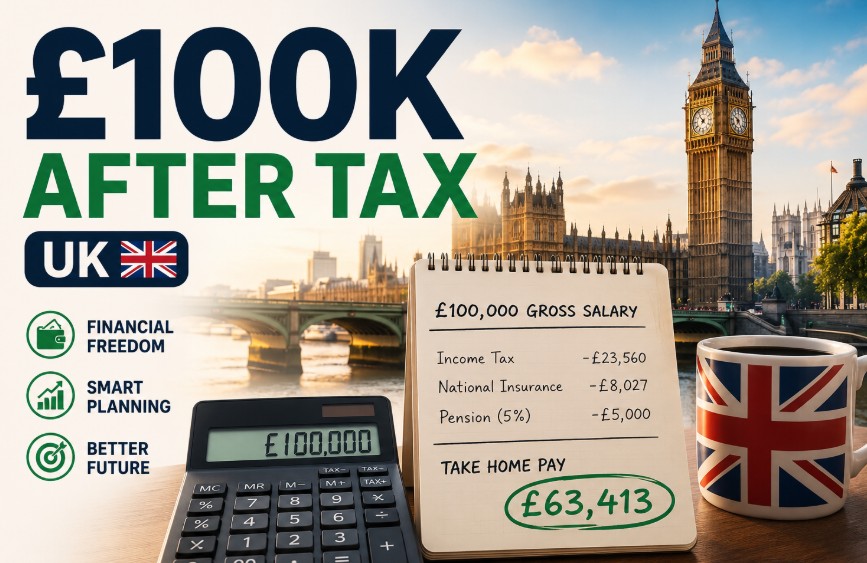 100k after tax UK