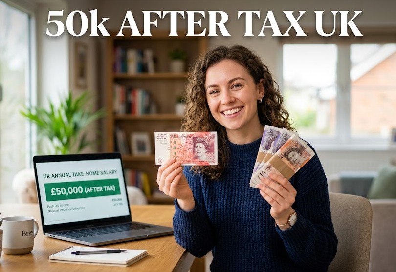 50k after tax UK