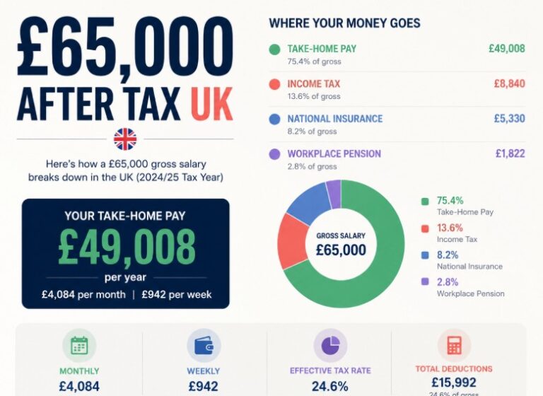 65k After Tax UK