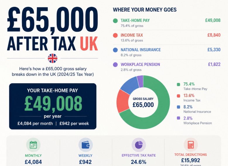 65k After Tax UK