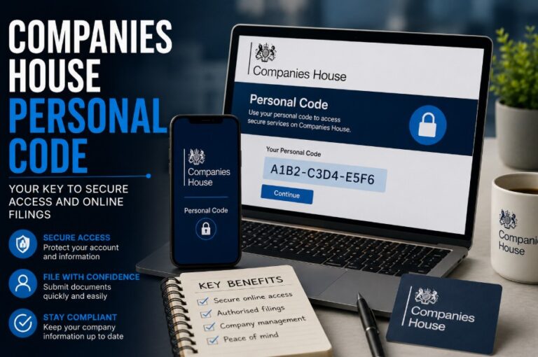 companies house personal code​