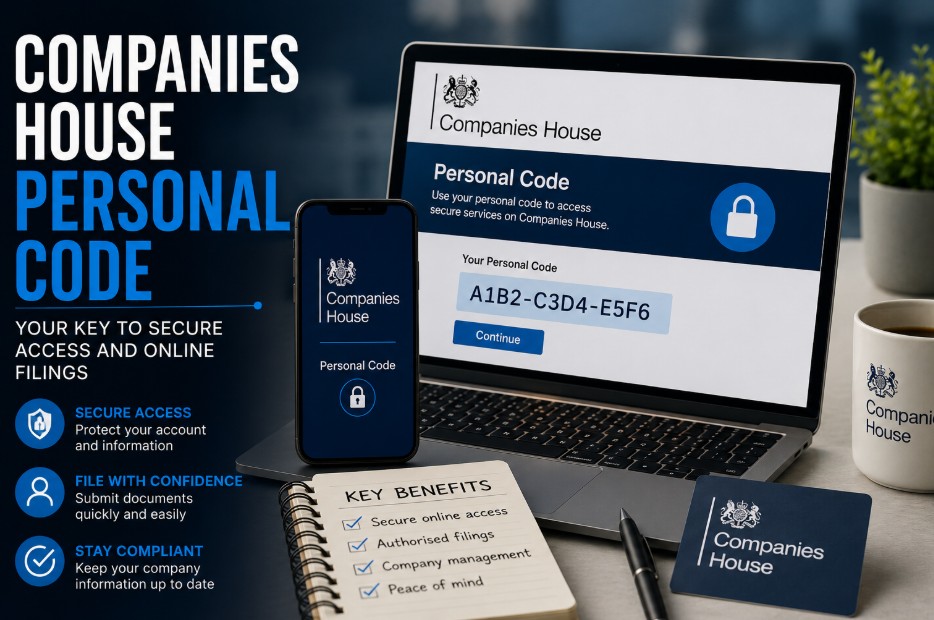 companies house personal code​