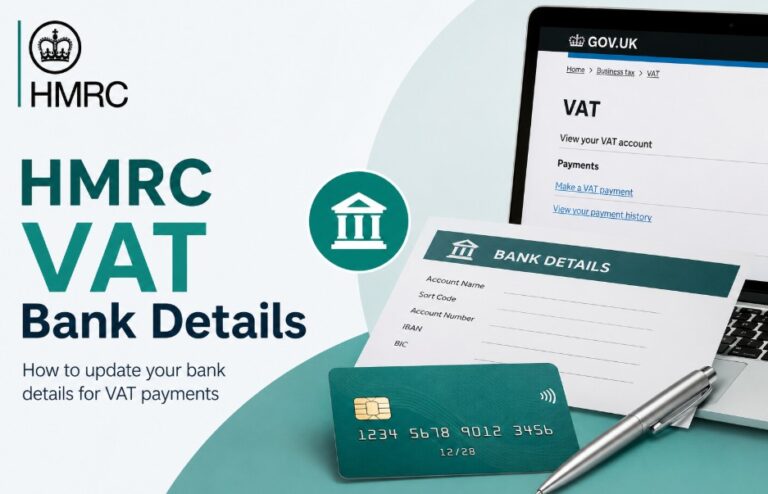 HMRC VAT Bank Details