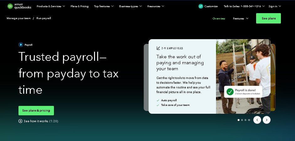 How does QuickBooks do payroll