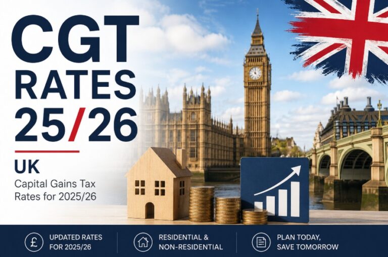 CGT rates 25/26