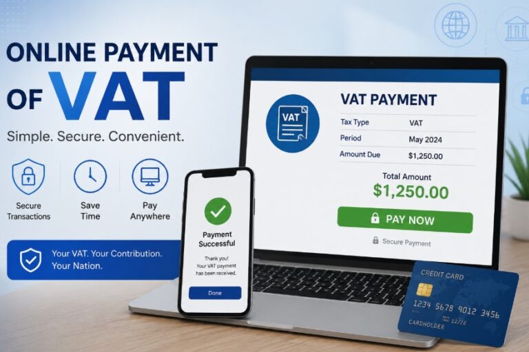 online payment of vat
