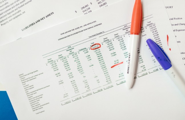 prepare a statement of financial position