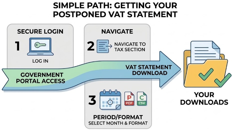 How to Get a Postponed VAT Statement as a Small Business Owner