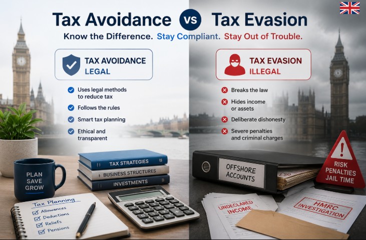 Tax Avoidance vs Tax Evasion