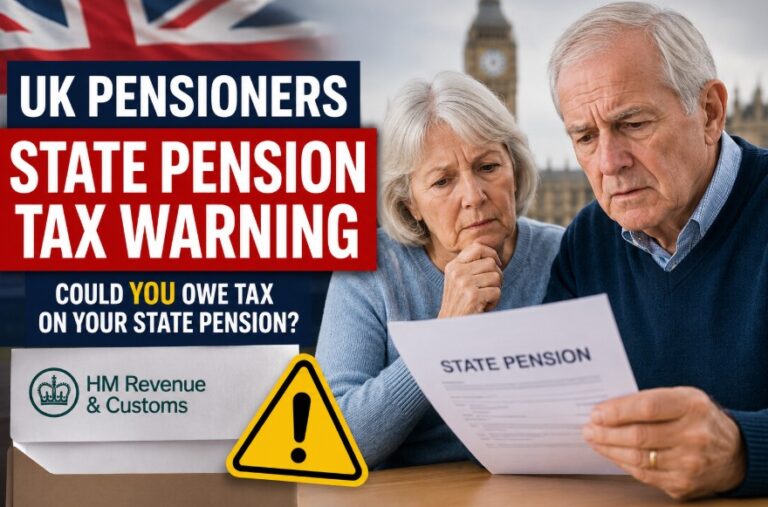 UK pensioners state pension tax warning