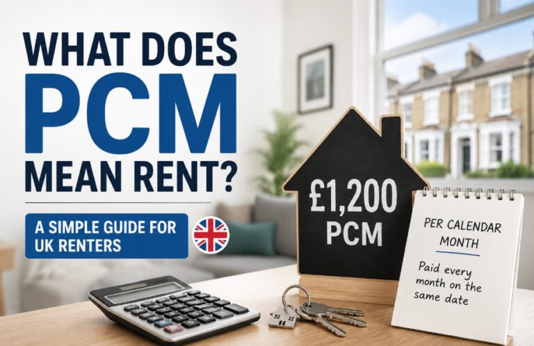 What does PCM mean rent