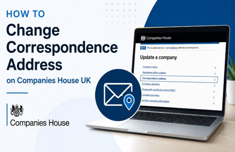 How to Change Correspondence Address on Companies House